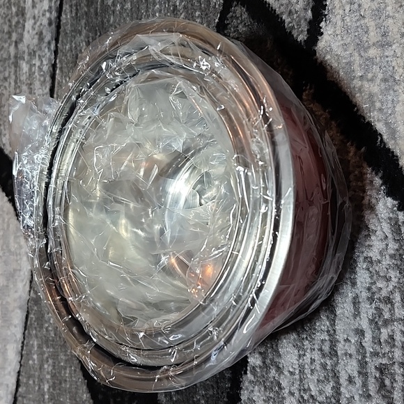 3-PIECE STAINLESS STEEL METALLIC RED NESTING BOWLS W/ LIDS NWOT - Picture 5 of 13